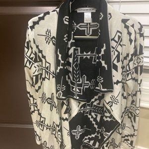 Cotton Emporium cross designed sweater